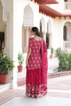 KA 1210 Faux Georgette Kurti With Sharara Dupatta Wholesalers In Delhi